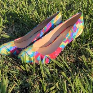 Tie Dyed pumps